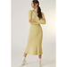 Anthropologie Dresses | Anthropologie Daily Practice Alla Midi Dress - New Large | Color: Yellow | Size: L