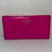 Kate Spade Bags | Kate Spade Hot Pink Fuchsia Stacy Snap Wallet | Color: Cream/Pink | Size: Os