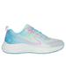 Skechers Girl's GO RUN Accelerate Sneaker | Size 3.0 | Light Blue | Textile