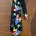 Disney Accessories | Disney Pooh Holiday Tie | Color: Blue/Gold | Size: Os