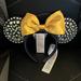 Disney Accessories | Disney World 50th Anniversary Mickey Ears. Minnie Style | Color: Blue/Gold | Size: Os