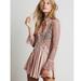 Free People Dresses | Free People Blush Pink Lace Dress | Color: Black/Pink | Size: S