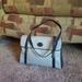 Gucci Bags | Authentic Vintage Gucci Satchel | Color: Blue/Gray | Size: Os