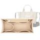 Lckaey purse insert insert for marc jacobs large tote bag tote bag insert organizer 2042beige-L