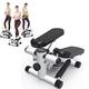 Stepper,Stepper Exercise Machine Step Mini, Stepper Aerobic Motor Stepper & Sidestepper with Power Ropes (1 Pcs)