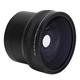 SALALIS Macro Camera Lens, 58mm 0.25x Wide Angle Fish Eye Lens for Canon/Nikon DSLR SLR Camera, 58mm/2.3in Macro Shooting