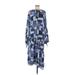 By Malene Birger Casual Dress - Shift: Blue Dresses - Women's Size 38