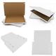 320x230x20mm || A4/C4 || PACK OF 500 || AKAR Corrugated White A4 Large Letter Postal Boxes C4 Postal Box Strong C4 Box Royal Mail Pip Box A4 Postal Box C4 Large Letter Box A4 Cardboard Box