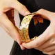 Bracelet Cubique Coloré Étanche en Acier Inoxydable Plaqué Or 18K Bijoux pour Femme Vente en Gros