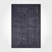 Black Rectangle 2'7" x 5'11" Area Rug - Lofy Rectangle Printed Carpet Rectangle 7'9" X 8' 9" Area Rug w/ Non-Slip Backing Polyester | Wayfair