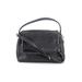 Kate Spade New York Leather Satchel: Pebbled Black Solid Bags