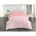 Latitude Run® Geometric Duvet Cover Set Abstract Stripes Dots Art Pale Pink White & Mauve in Pink/White/Yellow | Wayfair