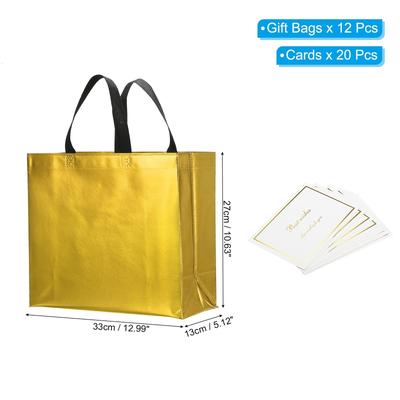 Gift Bags with Cards, 12 Set 13