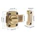 Rotate Bolt Latch, Zinc Alloy Door Lock Gate Latches, 2Pcs