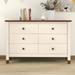 Wooden Storage Dresser with 6 Drawers,Storage Cabinet for kids Bedroom