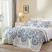 Beaute Living Vintage Floral 3 Piece Quilt Set