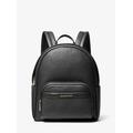 Michael Kors Bex Medium Pebbled Leather Backpack Black One Size