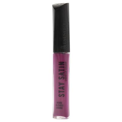 Stay Satin Liquid Lip Color - For Sure by Rimmel London for Women - 0.21 oz Lipstick