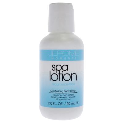 Spa Lotion Fragance Free by Jerome Moments for Unisex - 2 oz Body Lotion