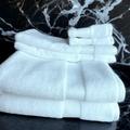 Ralph Lauren Bath | 6 X Ralph Lauren Wescott Bath Towel Set Large White Hand Wash Snow Gift New Nwt | Color: White | Size: 6 Towel Set