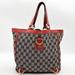 Gucci Bags | Gucci 130739 Abbey Line Handbag Tote Bag Gg Canvas Beige X Navy Red Ladies | Color: Brown | Size: Os