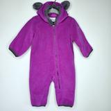 Columbia One Pieces | Columbia Baby Tiny Bear Fleece Bunting Snow Suit Infant Purple 3-6 Months | Color: Purple | Size: 3-6mb