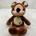 Disney Toys | Disney Store Chocolate Scented Plush 15" Mickey Mouse In Easter Bunny Costume | Color: Brown/Tan | Size: N/A