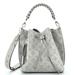 Louis Vuitton Bags | Louis Vuitton. Like New, In Dust Bag. Maria Bucket Bag. Mahina Leather In Gray. | Color: Gray | Size: Os