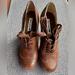 American Eagle Outfitters Shoes | American Eagle Wingtip Oxford Vintage Inspired Heels, 6 | Color: Brown | Size: 6