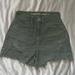 American Eagle Outfitters Shorts | American Eagle Outfitter Highest Rise Mom Shorts 00 | Color: Green | Size: 00
