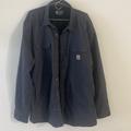 Carhartt Jackets & Coats | Carhartt Rugged Flex Relaxed-Fit Canvas Fleece-Lined Shirt Jacket For Men | Color: Gray | Size: Xl