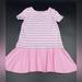 Ralph Lauren Dresses | Girls Striped 4t Pink Polo Ralph Lauren Dress | Color: Pink | Size: 4tg