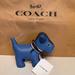 Coach Art | Coach Blue Dog Paperweight Nwt Cq063 | Color: Blue | Size: Os