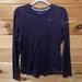 Nike Tops | Nike Drifit Purple Running Long Sleeve Shirt Womens Size Medium | Color: Purple | Size: M