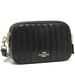 Coach Bags | Brand New Black Leather Puffy Quilted Linear Gold Tone Hardware Crossbody Bag | Color: Black | Size: Os