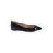 Lauren by Ralph Lauren Flats: Black Print Shoes - Women's Size 9 1/2 - Pointed Toe