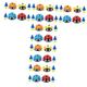 ERINGOGO 24 Pcs Top Toy Funny Tops Toys for outside Fine Motor Skills Toys Kid Toys Pinning Activity Toy Kids Gyroscope Toy Cars Toys Interesting Gyro Toy Child Insect Boy Plastic