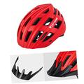 Sosoport Bicycle Helmet Safety Helmet Bike Riding Helmet Biker Helmet Biking Helmet Full Face Helmet Bike Lightweight Helmet Riding Headwear Bike Supplies Bike Accessories Red Headgear