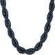 LIFETIME JEWELRY 8mm Rope Chain Necklace 24k Real Gold Plated for Women and Men, 20 inches, Gold Plated, No Gemstone