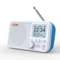 Radio portable avec écran LCD radio C10 réveil DAB DAB + FM radio de diffusion compatible