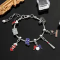 Bande dessinée Suconsultant Squad Charms Bracelets pour femmes DC The Clown Girl Harley Quinn