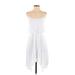 Emerald Sundae Casual Dress - DropWaist: White Dresses - Women's Size Small