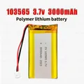 Batterie au lithium polymère 103565 3.7v 3000mAh li-po 24.com connecteur Lipo Ph-2.0p pour batterie