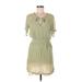 Mes Demoiselles Paris Casual Dress - Popover: Green Dresses - Women's Size 40