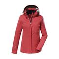 Killtec Funktionsjacke "KOS 133" mit abzippbarer Kapuze Damen coral pink, Gr. 44, Polyester, Jacke