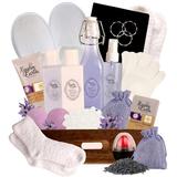 Lavender Spa Set Pampering Gift Basket! All Inclusive Bath & Body Set for Relaxing Gifts for Women