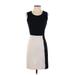 Ro & De Casual Dress - Sheath: Black Color Block Dresses - Women's Size Small