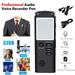 32GB Digital Voice Recorder for Lectures Meetings Voice Activated Recording Device Audio Recorder with Playback