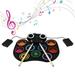 Spirastell Electronic drum Pad Kit 9 Drum Set Portable Drum Stick 2 USB or Battery Stick 2 Pedals 9 Pads Built-in Powered Birthday Musical Set Portable Drum Pads Built-in LED Kit 9 Pads Drum Pad Kit