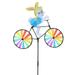 Bike Garden Wind Spinner Ornaments Garden Lawn Yard Decor Wind Spinner for Holiday Garden Decoration